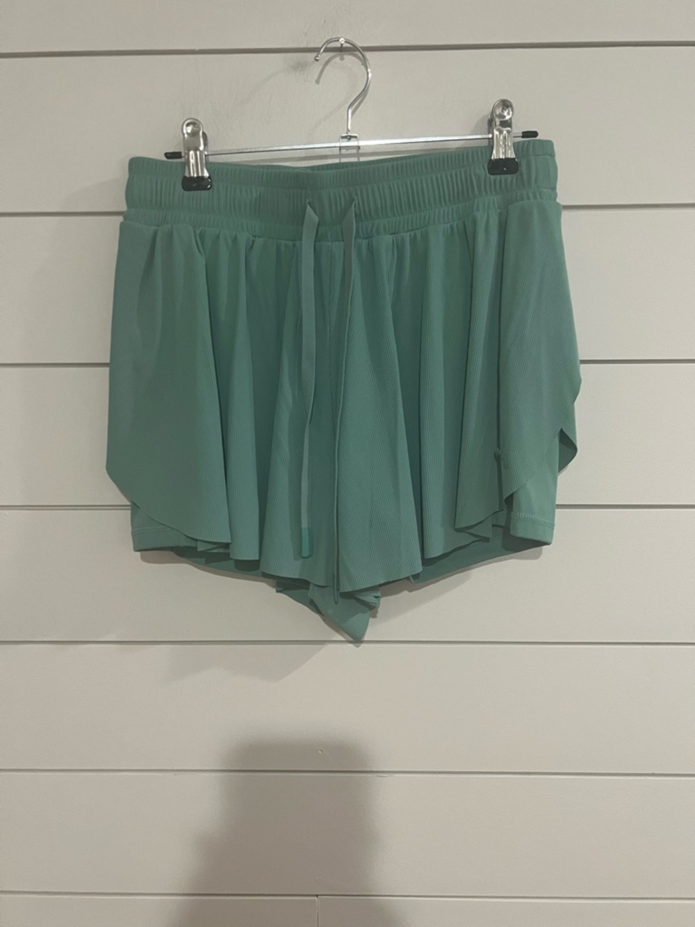 JoyLab Seafoam Green Layered Athletic Shorts